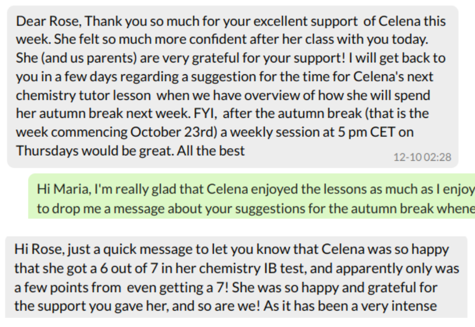 Celena _ Success Story