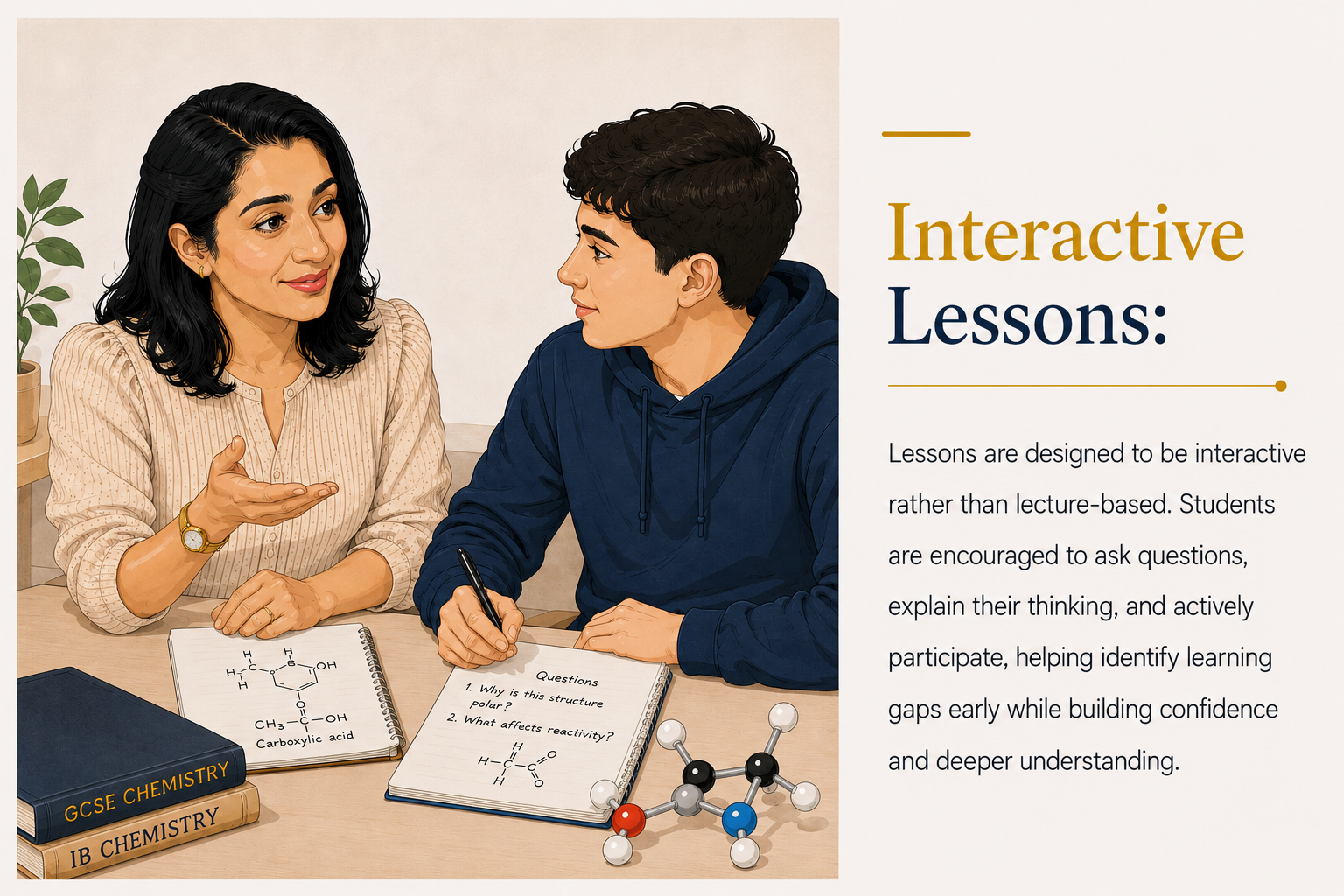 Interactive Chemistry Lessons